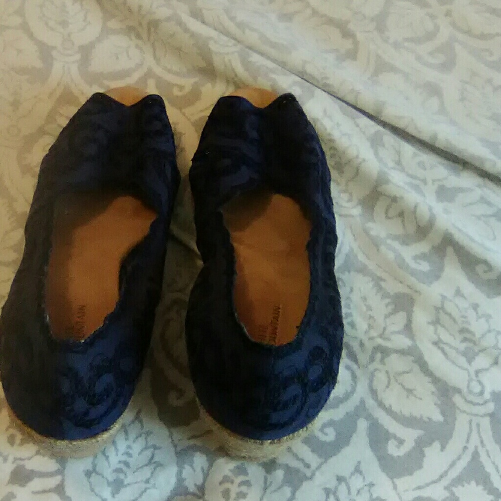 White mountain  blue sandals